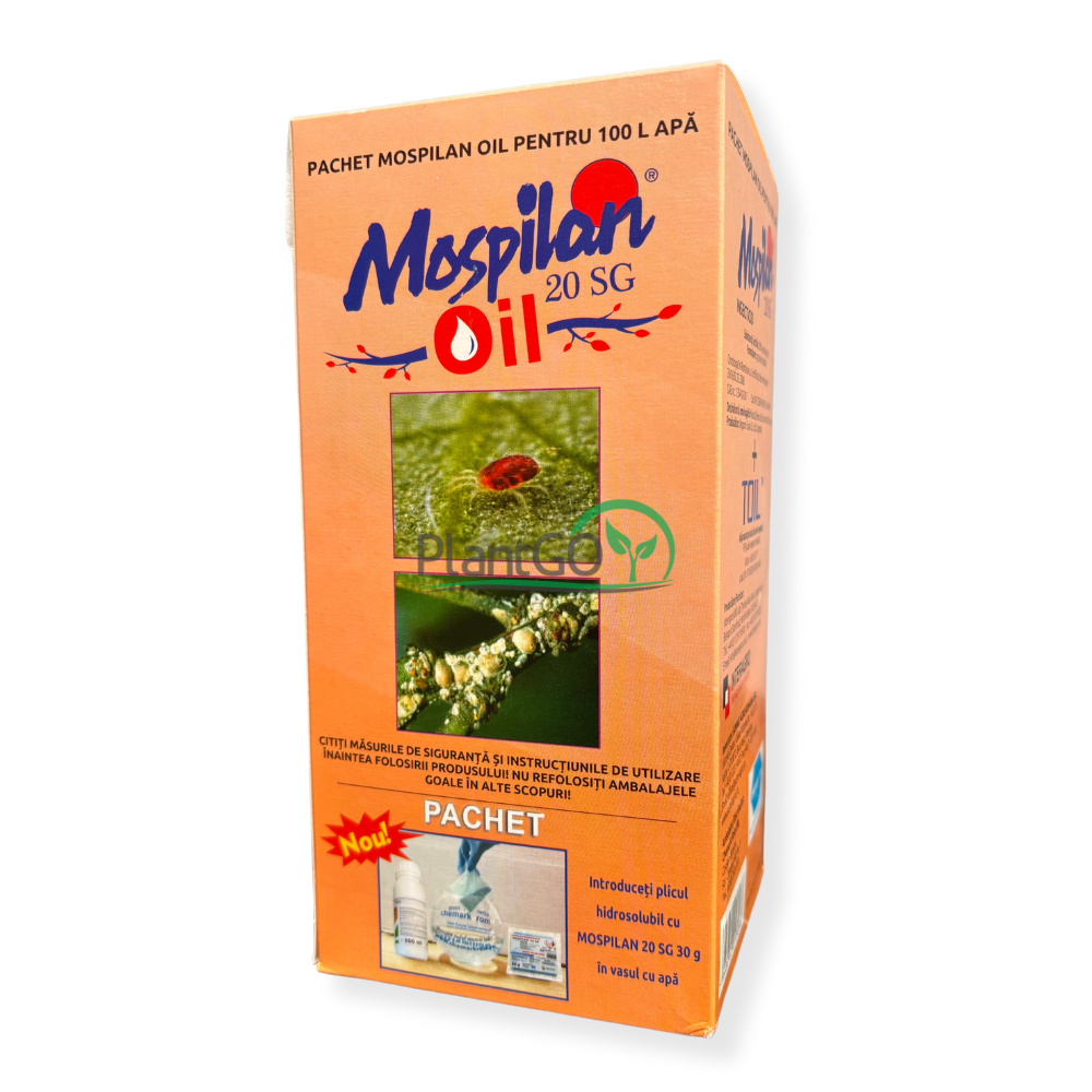 Pachet Mospilan Oil pentru pomi - 100 L apa - PlantGO