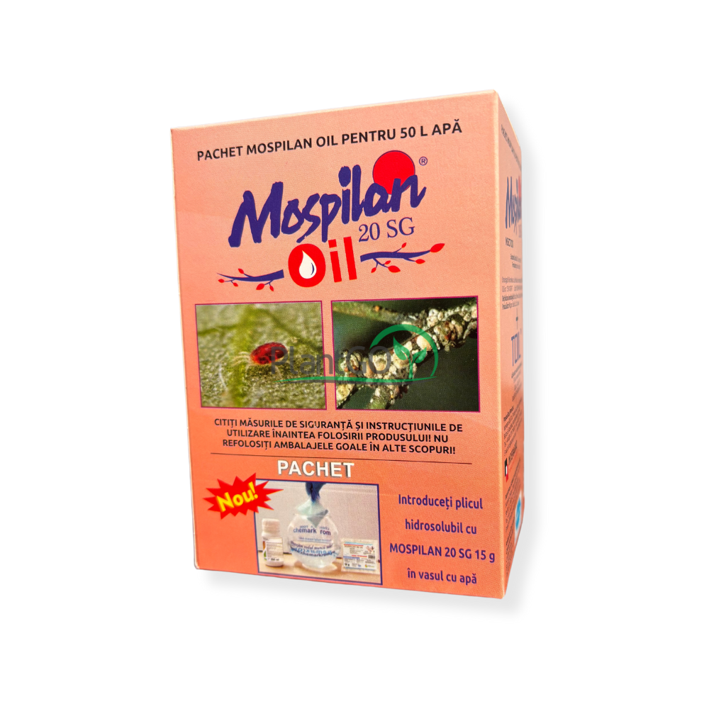 Pachet Mospilan Oil pentru pomi - 50 L apa - PlantGO
