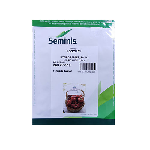 Ardei gogosar Gogomax F1 500 seminte - Seminis - seminte-de-legume.ro