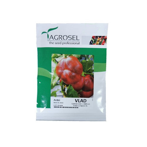 Ardei gogosar Vlad 2000 seminte - Agrosel - seminte-de-legume.ro
