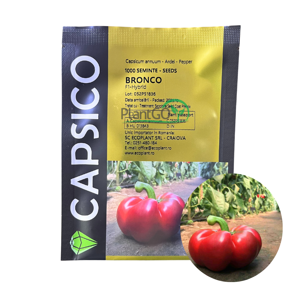 Ardei gogosar Bronco F1 1000 seminte