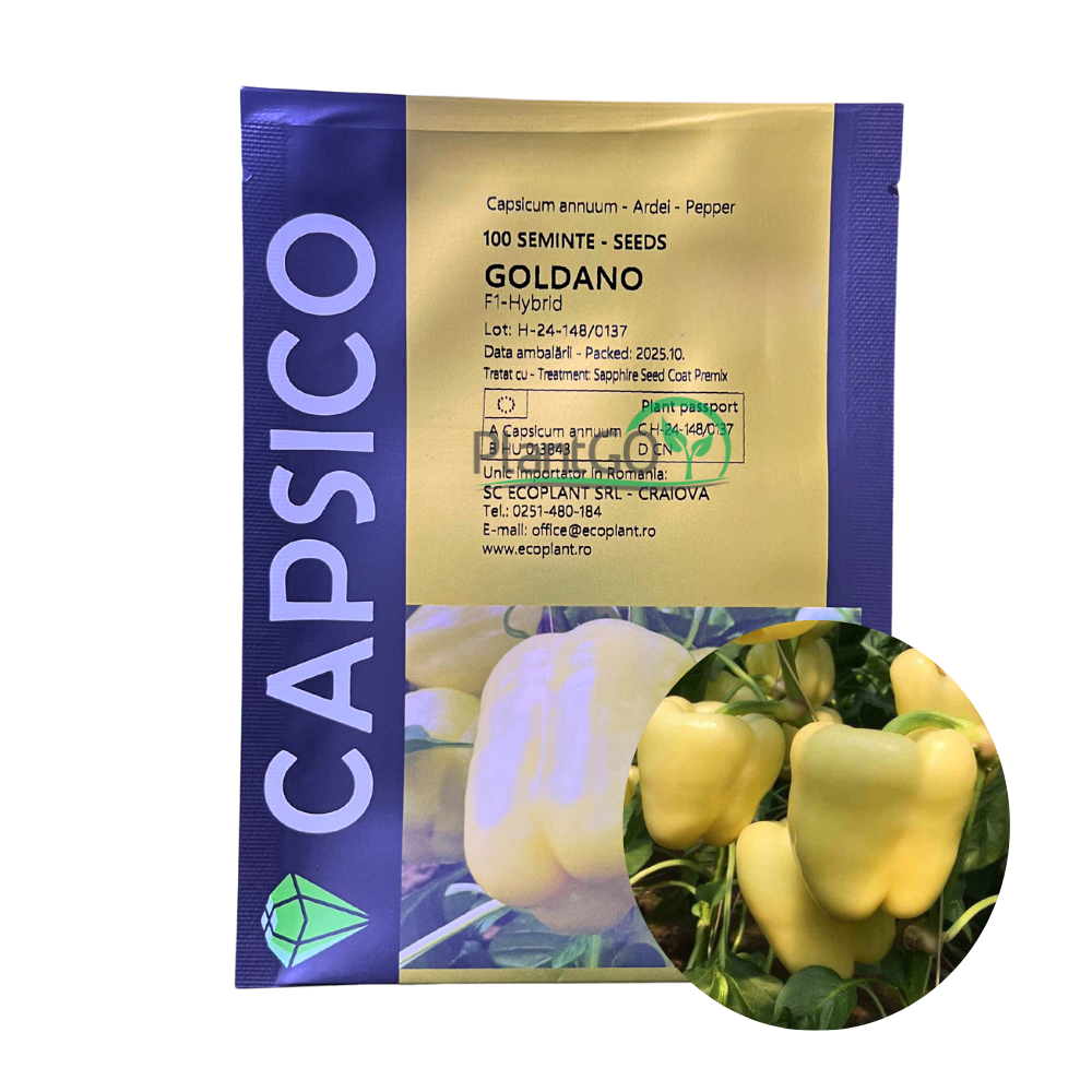 Ardei Goldano F1 100 seminte