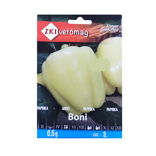 Ardei Boni 0.5 gr - Zki - seminte-de-legume.ro