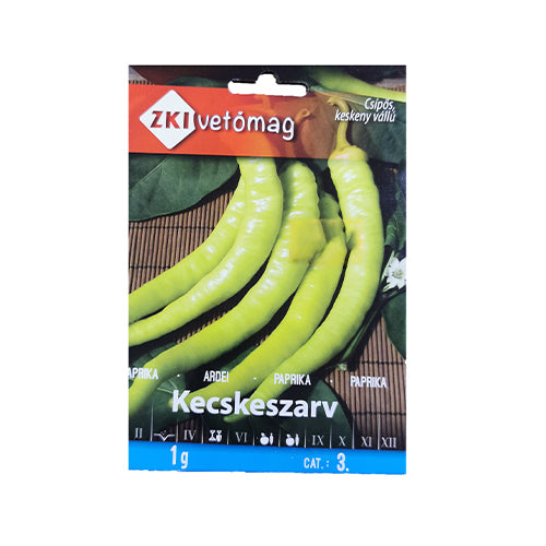 Ardei iute Kecskeszarv 1 gr - Zki - seminte-de-legume.ro