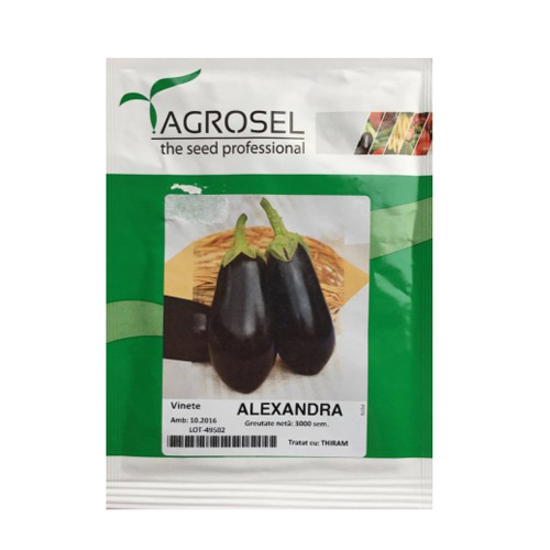 Vinete Alexandra 3000 seminte - Agrosel - seminte-de-legume.ro